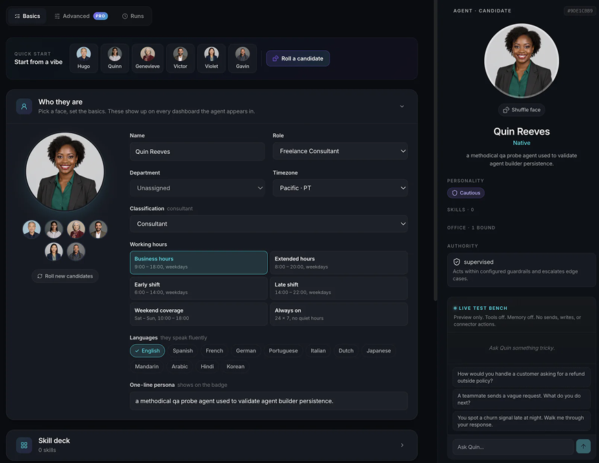 BYOND AI coworker setup for founders